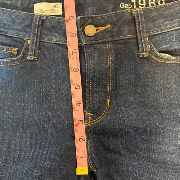 Gap Long & Lean Trouser Fit - Dark Wash - Vintage - Picture 7 of 9